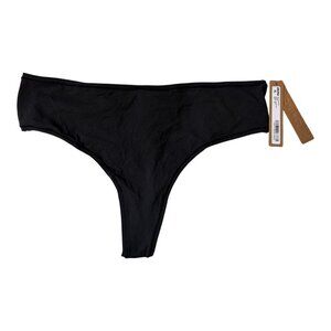 NWT SKIMS Fits Everybody Thong In Onyx Black Sz 2X